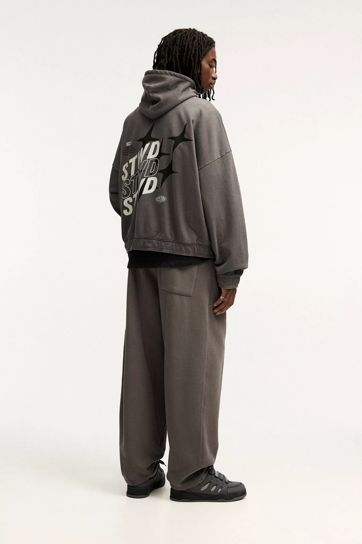 SWEATPANTS DOUBLE WAISTED