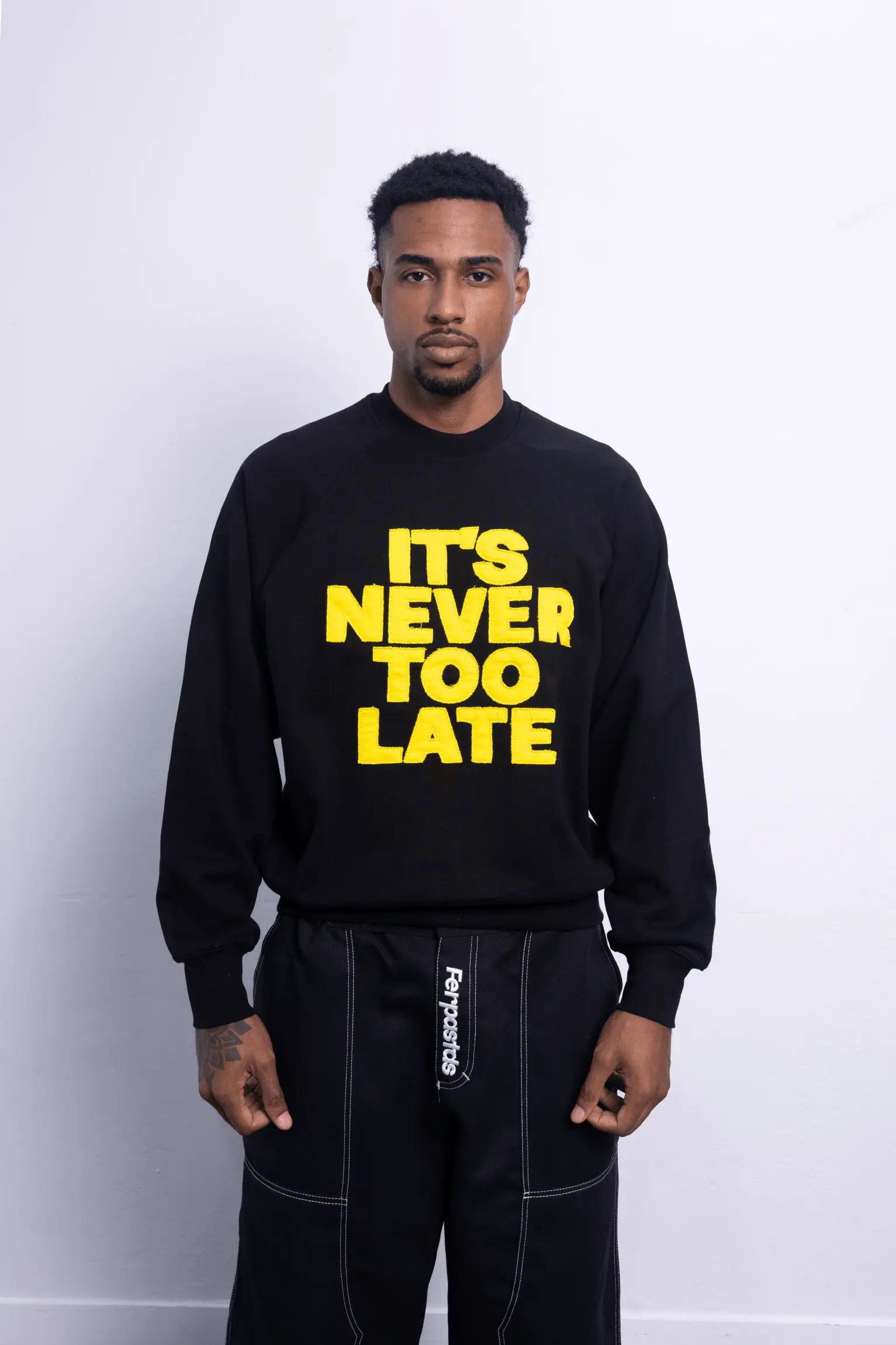 CREWNECK IT’S NEVER TOO LATE